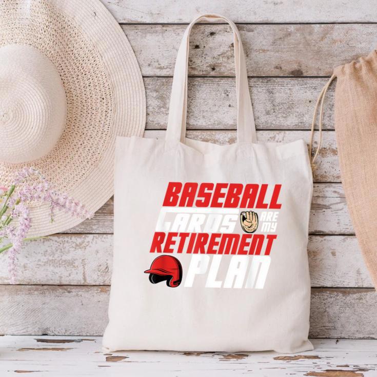 Cards Collector Baseball Cards Are My Retirement Plan Canvas Tote Bag Cards Collector Baseball Cards Are My Retirement Plan Canvas Tote Bag