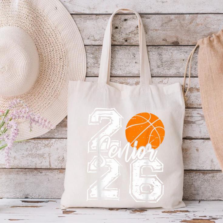 Class Of 2026 Basketball Senior 2026 Back To School Canvas Tote Bag Class Of 2026 Basketball Senior 2026 Back To School Canvas Tote Bag
