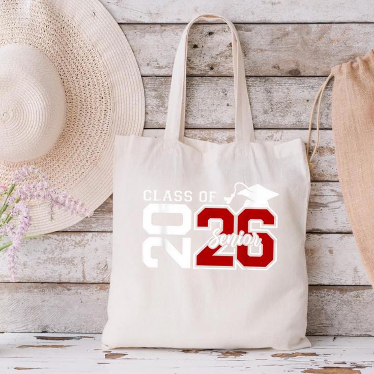 Class Of 2026 Senior 2026 Back To School Men Women Canvas Tote Bag