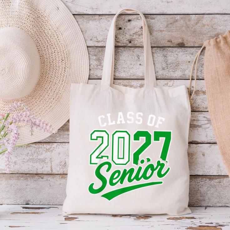 Class Of 2027 Senior 2027 Back To School Graduation 2027 Canvas Tote Bag Class Of 2027 Senior 2027 Back To School Graduation 2027 Canvas Tote Bag