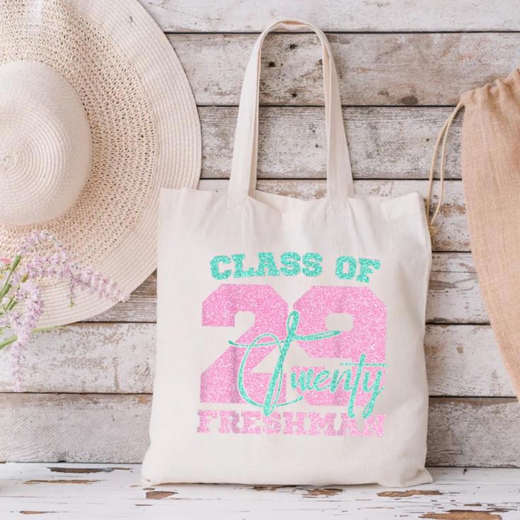 Class Of 2029 Freshman High School Back To School 9th Grade Canvas Tote Bag
