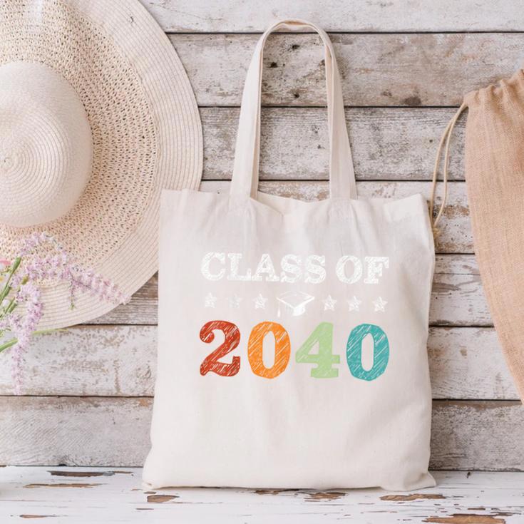 Class Of 2040 Grow With Me First Day School Back To School Canvas Tote Bag Class Of 2040 Grow With Me First Day School Back To School Canvas Tote Bag