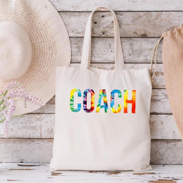Coach Women For Work Tie Dye Back To School Appreciation Day Canvas Tote Bag Coach Women For Work Tie Dye Back To School Appreciation Day Canvas Tote Bag