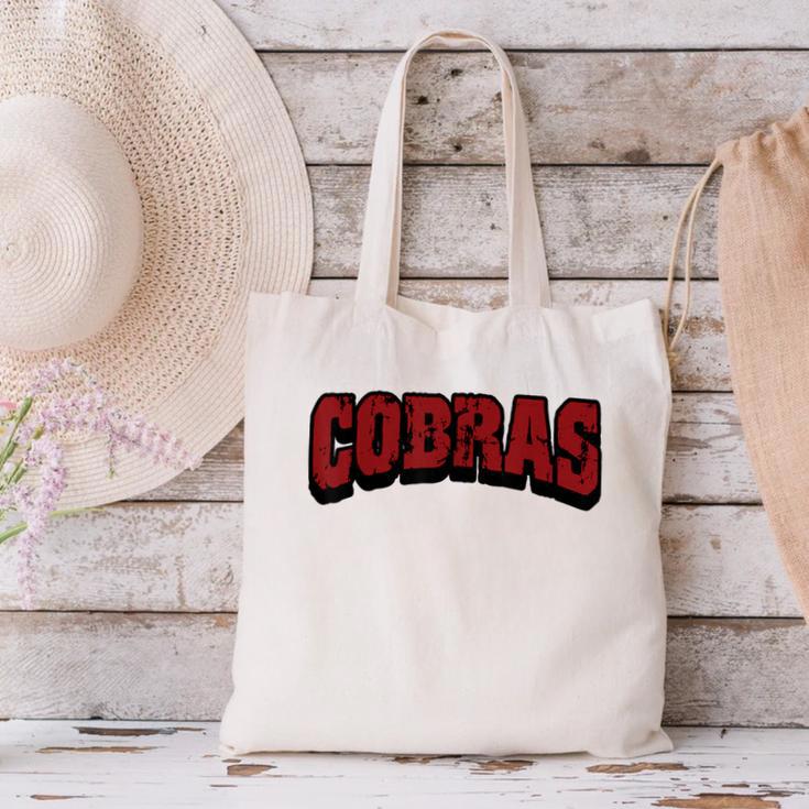Cobras Back To School Spirit M Canvas Tote Bag