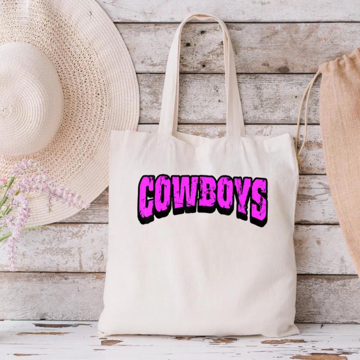 Cowboys Back To School Spirit Pk Canvas Tote Bag Cowboys Back To School Spirit Pk Canvas Tote Bag