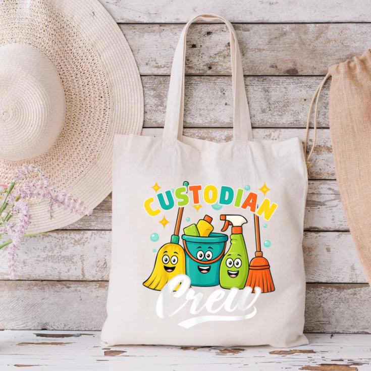 Custodial Crew Back To School Custodial Staff Canvas Tote Bag Custodial Crew Back To School Custodial Staff Canvas Tote Bag