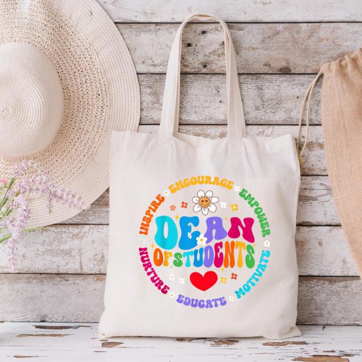 Dean Of Students Appreciation Week Back To School Canvas Tote Bag