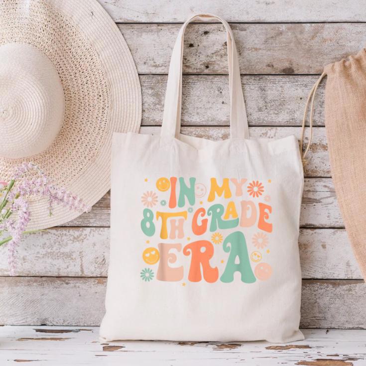 In My Eighth Grade Era Retro 8th Grade Back To School Canvas Tote Bag In My Eighth Grade Era Retro 8th Grade Back To School Canvas Tote Bag