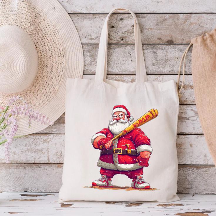 Festive Baseball Bat Costume For Adults And Kids Canvas Tote Bag