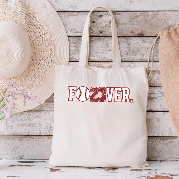 Fo23ver Baseball Sports Fan 23 Forever Canvas Tote Bag Fo23ver Baseball Sports Fan 23 Forever Canvas Tote Bag