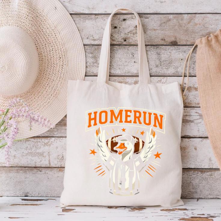Football Referee Touchdown Baseball Homerun Goose Canvas Tote Bag