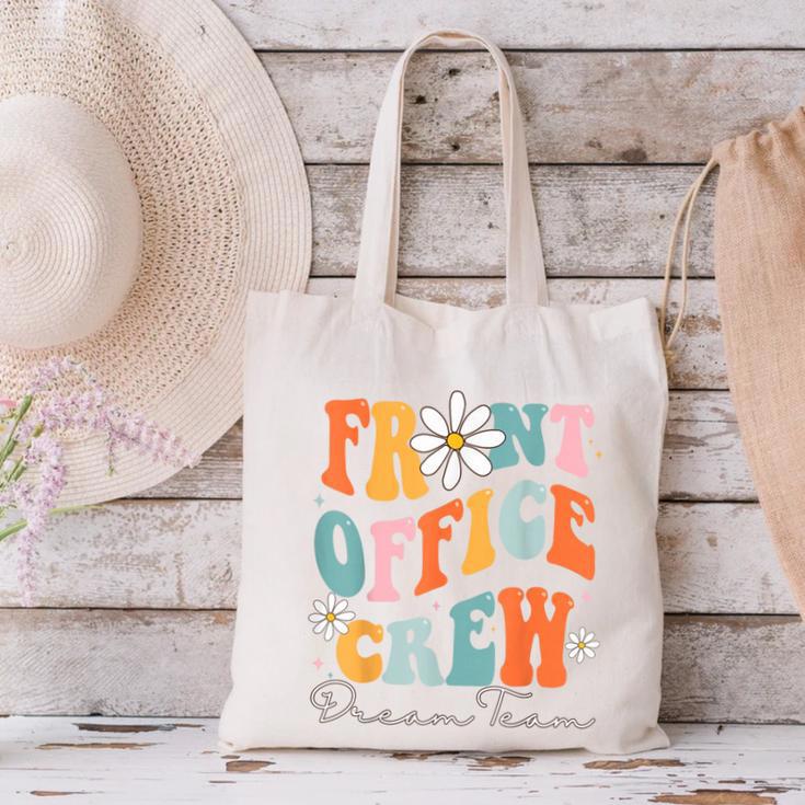 Front Office Dream Team School Secretary Cute Back To School Canvas Tote Bag Front Office Dream Team School Secretary Cute Back To School Canvas Tote Bag