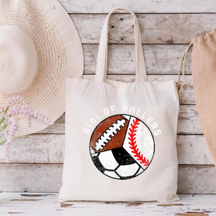 Gigi Of Ballers Baseball Soccer Football Gigi Canvas Tote Bag Gigi Of Ballers Baseball Soccer Football Gigi Canvas Tote Bag
