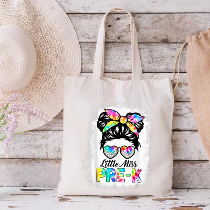 Girls PRE-K Preschool Back To School Cute Little Miss Pre-k Canvas Tote Bag Girls PRE-K Preschool Back To School Cute Little Miss Pre-k Canvas Tote Bag