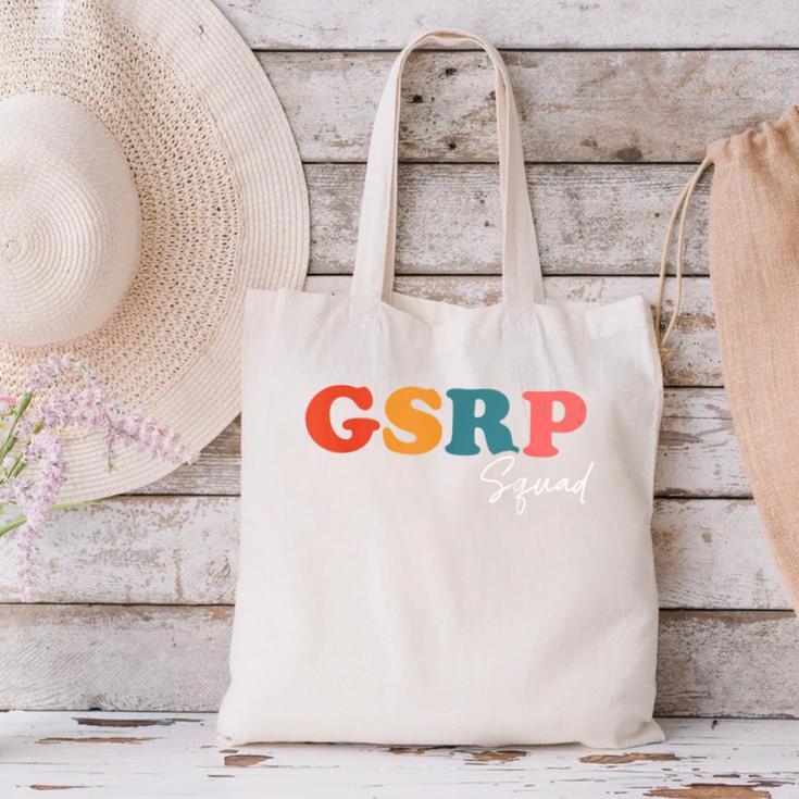 GSRP Squad Boho Cute Back To School GSRP Canvas Tote Bag GSRP Squad Boho Cute Back To School GSRP Canvas Tote Bag