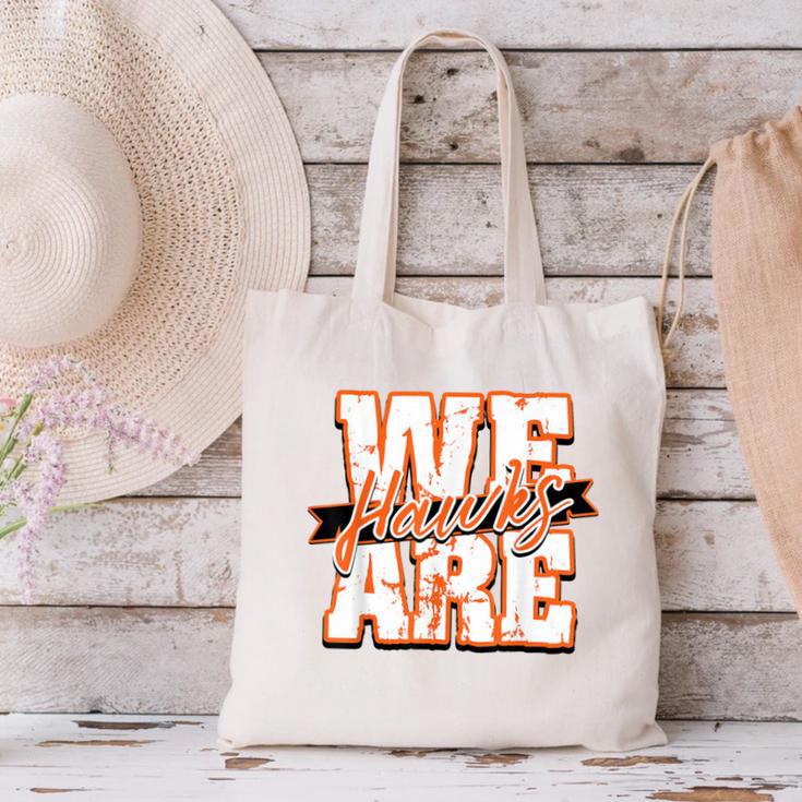 We Are Hawks Back To School Spirit O Canvas Tote Bag We Are Hawks Back To School Spirit O Canvas Tote Bag