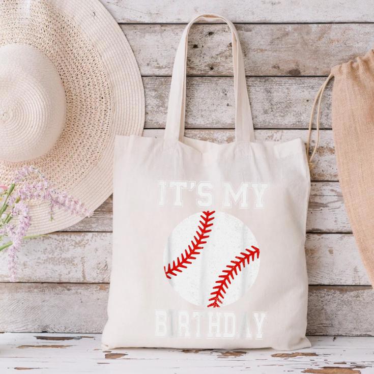 It’s My Birthday Baseball Vintage Style Canvas Tote Bag It’s My Birthday Baseball Vintage Style Canvas Tote Bag