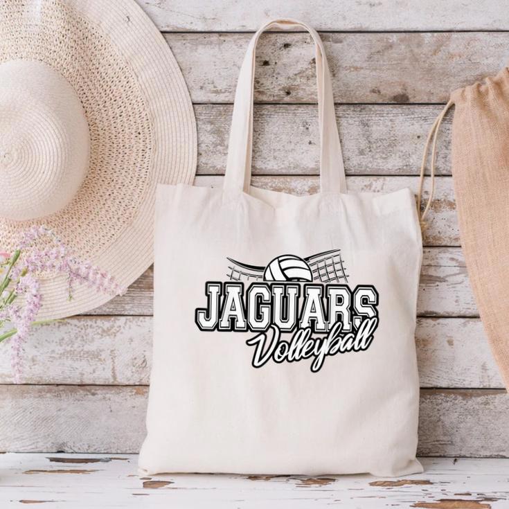 Jaguars Volleyball Back To School Spirit Canvas Tote Bag