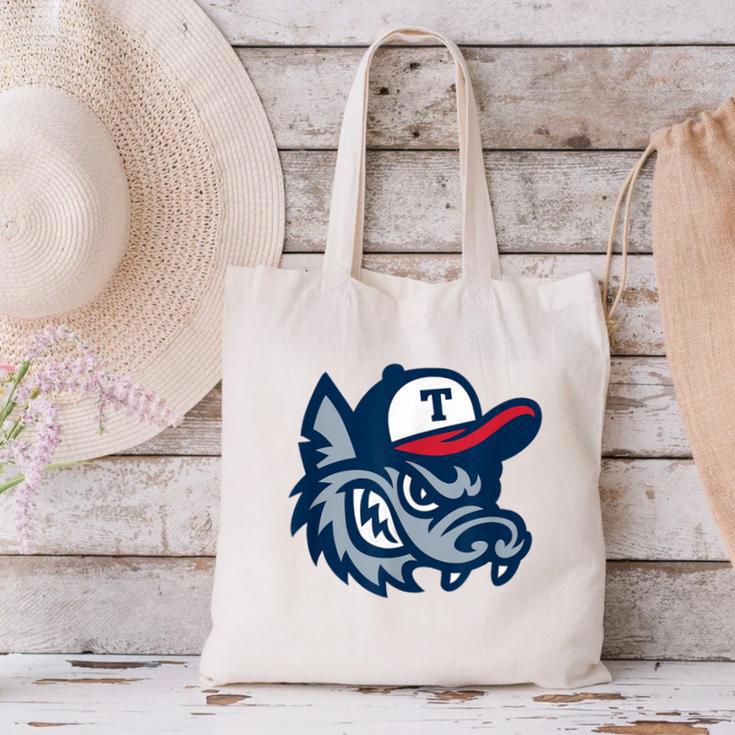 Jarrell Storm Chasers Baseball Big Logo Canvas Tote Bag