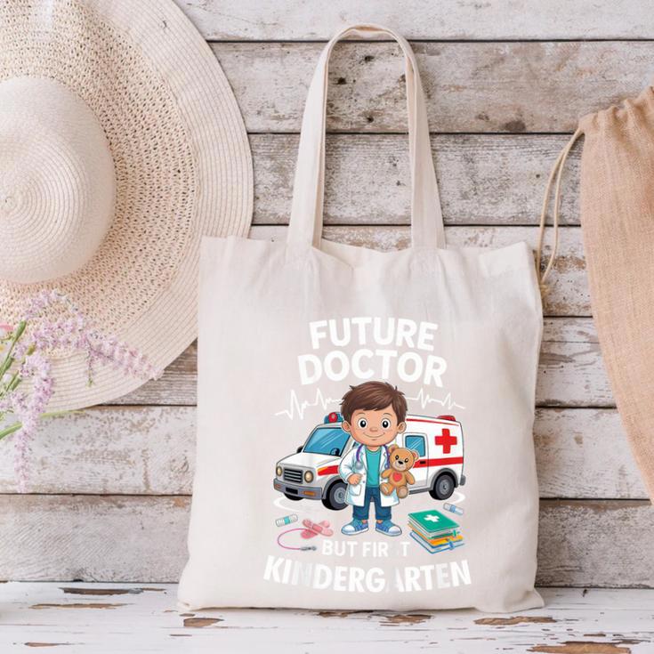 Kids Future Doctor Kindergarten Student Back To School Boy Kids Canvas Tote Bag Kids Future Doctor Kindergarten Student Back To School Boy Kids Canvas Tote Bag