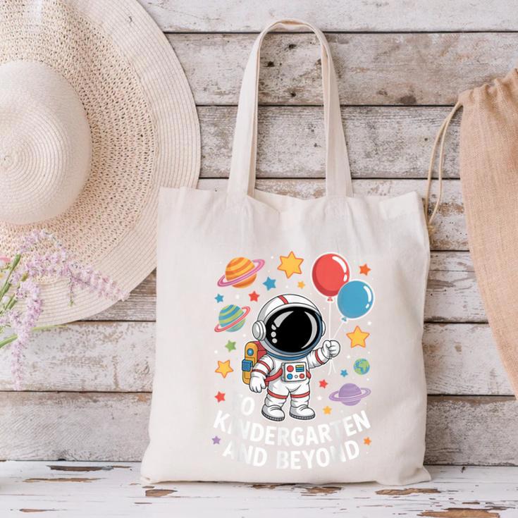 To Kindergarten And Beyond Astronaut Space Back To School Canvas Tote Bag To Kindergarten And Beyond Astronaut Space Back To School Canvas Tote Bag