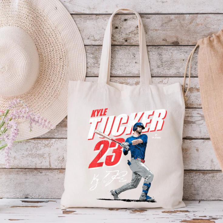 Kyle Tucker Los Angeles D Baseball Players MLBKYT204M Canvas Tote Bag Kyle Tucker Los Angeles D Baseball Players MLBKYT204M Canvas Tote Bag