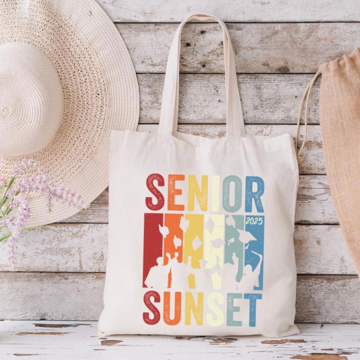 Last First Day Senior Sunset Class Of 2025 Back To School Performance Canvas Tote Bag Last First Day Senior Sunset Class Of 2025 Back To School Performance Canvas Tote Bag