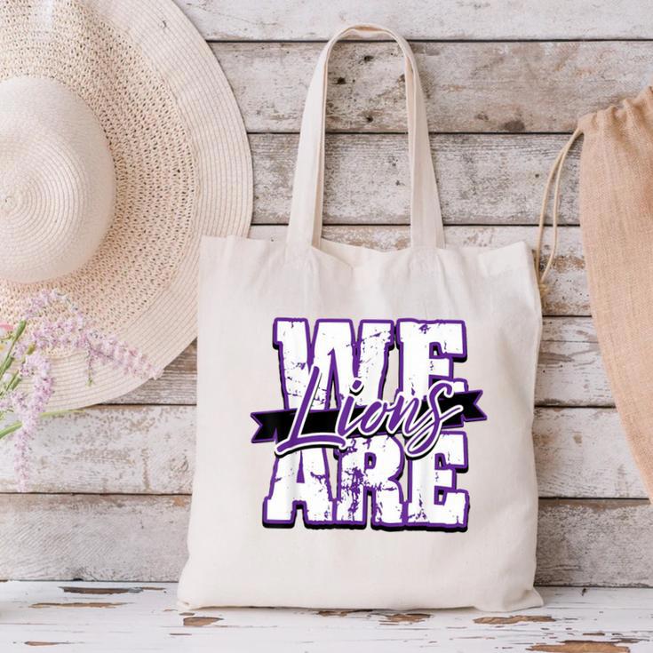 Lions Back To School Spirit P Canvas Tote Bag Lions Back To School Spirit P Canvas Tote Bag