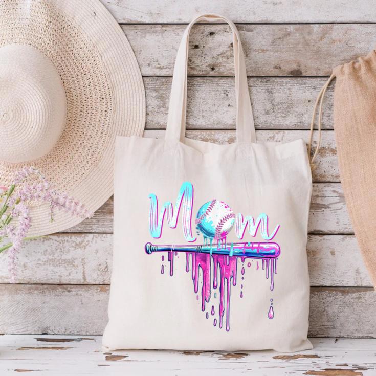 Mom Baseball Ice Cream Drip Birthday Boy Family Canvas Tote Bag Mom Baseball Ice Cream Drip Birthday Boy Family Canvas Tote Bag