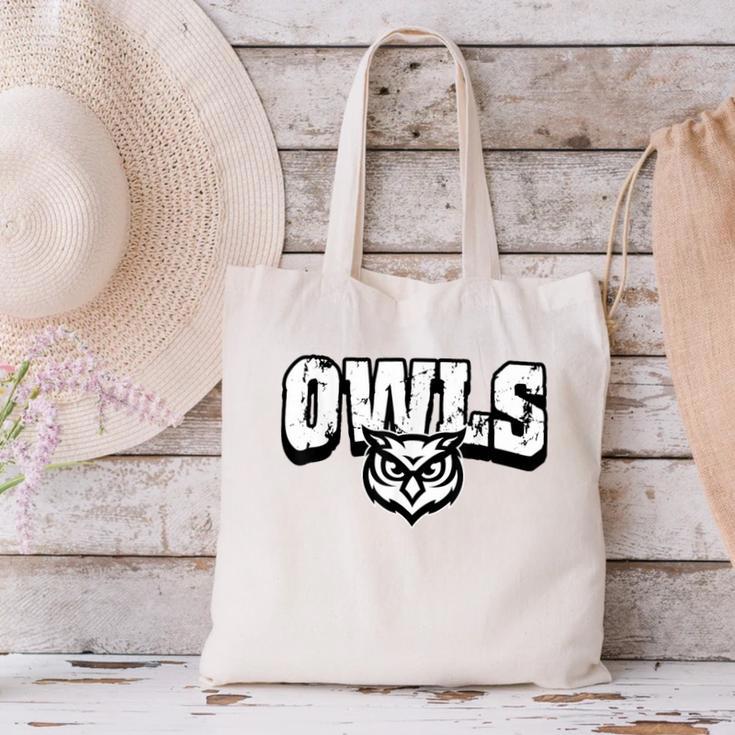 Owls Back To School Spirit Canvas Tote Bag Owls Back To School Spirit Canvas Tote Bag