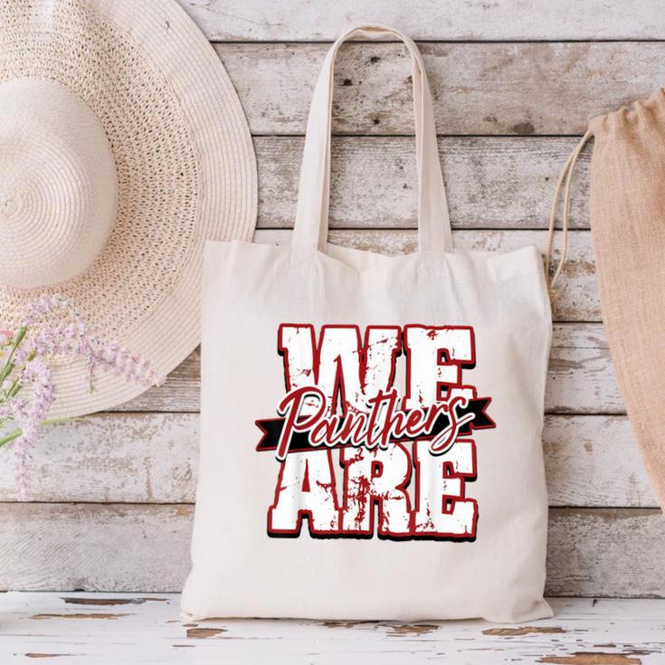 Panthers Back To School Spirit M Canvas Tote Bag Panthers Back To School Spirit M Canvas Tote Bag