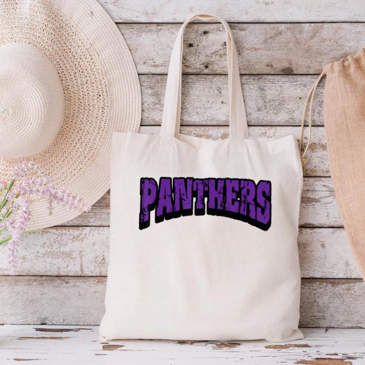 Panthers Back To School Spirit P Canvas Tote Bag Panthers Back To School Spirit P Canvas Tote Bag
