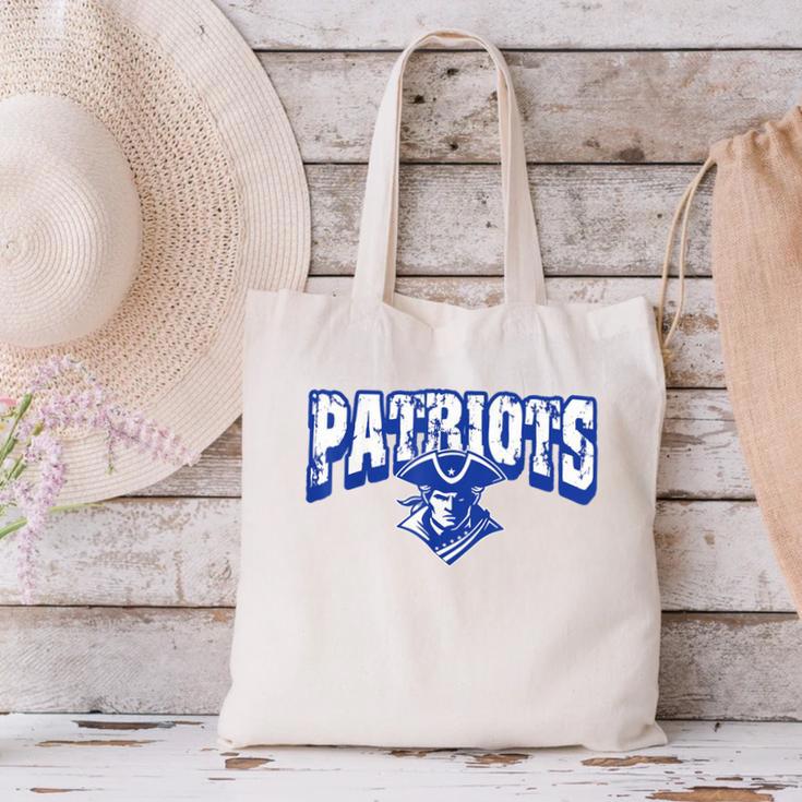 Patriots Back To School Spirit B Canvas Tote Bag Patriots Back To School Spirit B Canvas Tote Bag