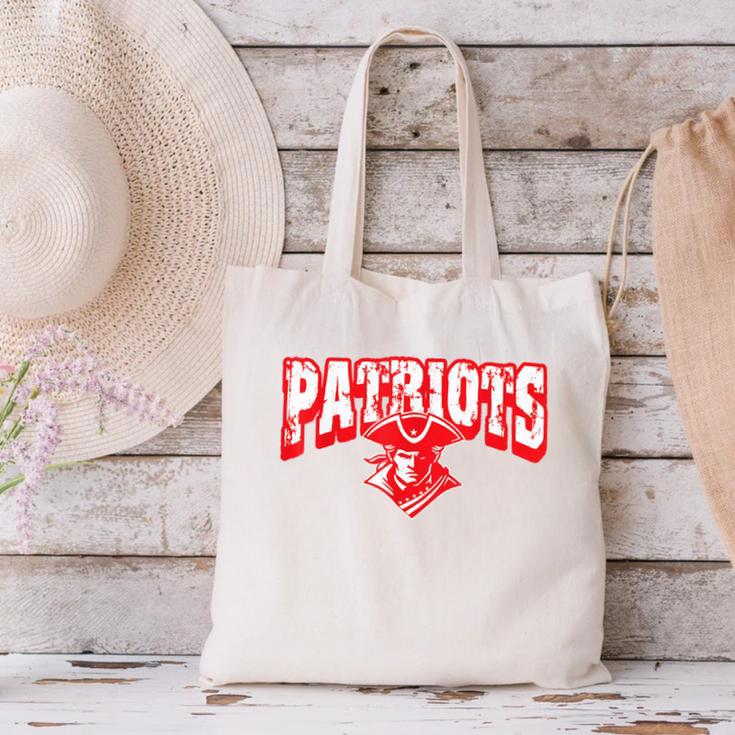 Patriots Back To School Spirit R Canvas Tote Bag Patriots Back To School Spirit R Canvas Tote Bag
