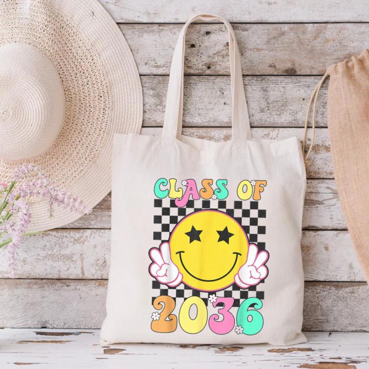 Retro Class Of 2036 Grow With Me Back To School Kindergarten Canvas Tote Bag Retro Class Of 2036 Grow With Me Back To School Kindergarten Canvas Tote Bag