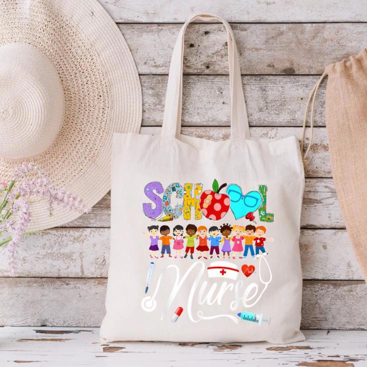 School Nurse Back To School First Day Of School Women Canvas Tote Bag School Nurse Back To School First Day Of School Women Canvas Tote Bag
