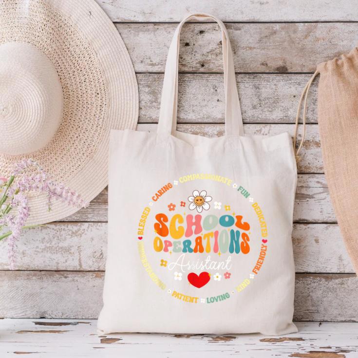 School Operations Assistant Back To School Appreciation Week Canvas Tote Bag School Operations Assistant Back To School Appreciation Week Canvas Tote Bag