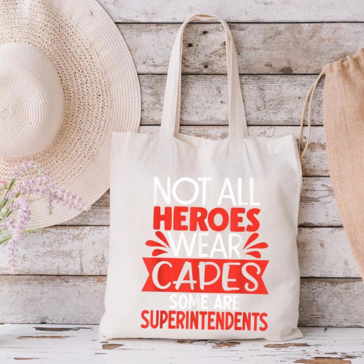 School Supervisor Manager Back To School Superintendent Canvas Tote Bag School Supervisor Manager Back To School Superintendent Canvas Tote Bag