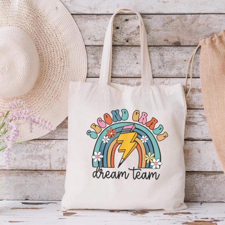 Second Grade Dream Team 1st Day Of 2nd Grade Back To School Canvas Tote Bag Second Grade Dream Team 1st Day Of 2nd Grade Back To School Canvas Tote Bag