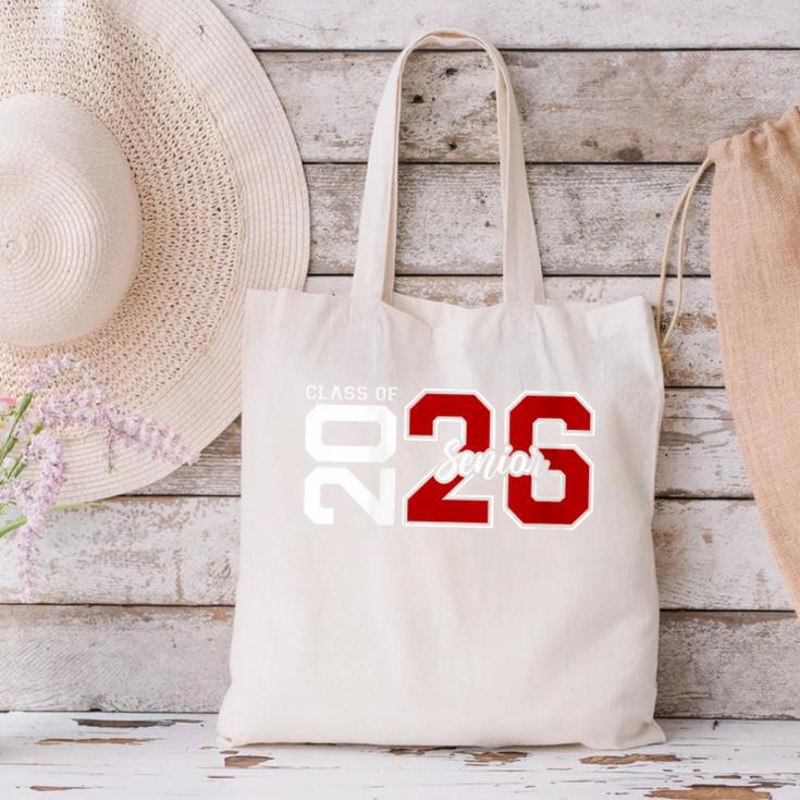 Senior 2026 Class Of 2026 Back To School Men Women Canvas Tote Bag Senior 2026 Class Of 2026 Back To School Men Women Canvas Tote Bag