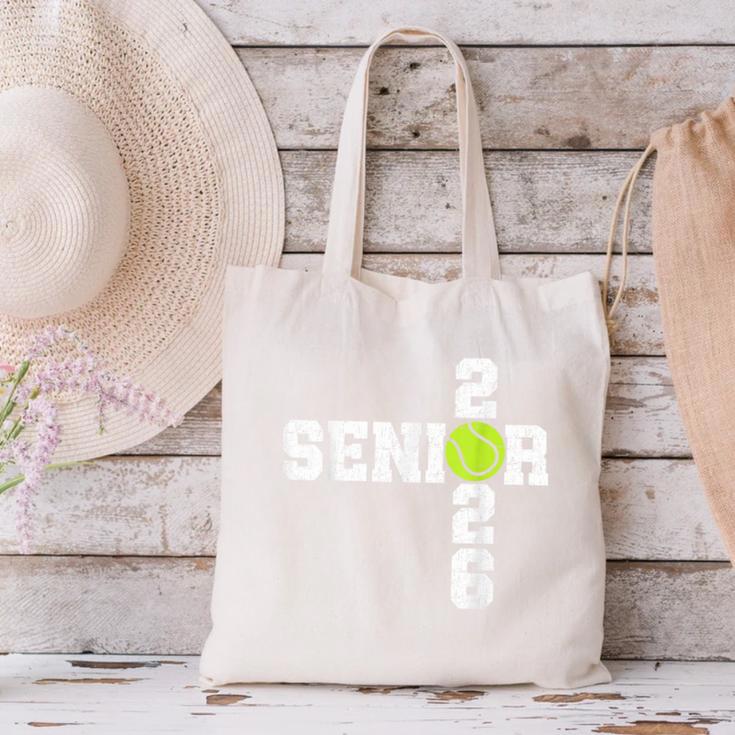 Senior Class Of 2026 Tennis Seniors Back To School 2026 Canvas Tote Bag