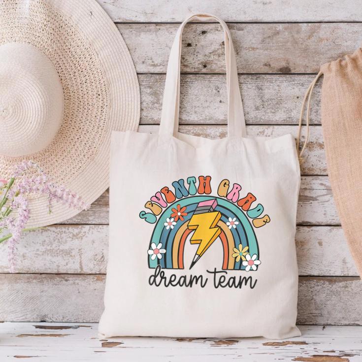 Seventh Grade Dream Team 1st Day Of 7th Grade Back To School Canvas Tote Bag Seventh Grade Dream Team 1st Day Of 7th Grade Back To School Canvas Tote Bag