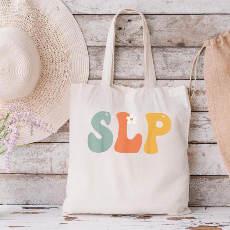 SLP Groovy Women Appreciation Day Hello Back To School Canvas Tote Bag SLP Groovy Women Appreciation Day Hello Back To School Canvas Tote Bag