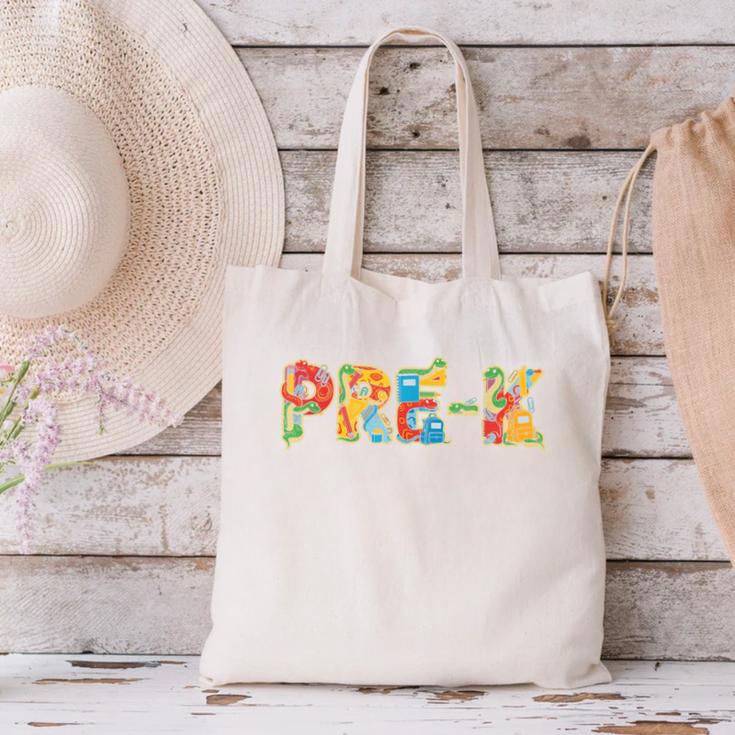 Snake Pre K Back To School Kids Boys Girls Canvas Tote Bag