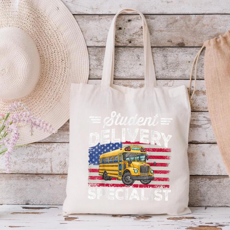 Students Delivery Specialist Back To School Bus Driver Canvas Tote Bag Students Delivery Specialist Back To School Bus Driver Canvas Tote Bag