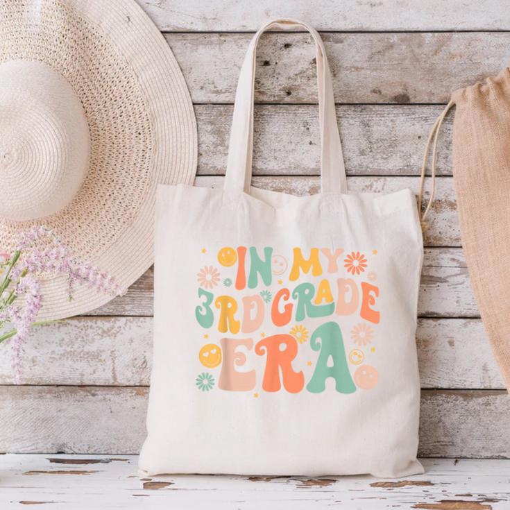 In My Third Grade Era Retro 3rd Grade Back To School Canvas Tote Bag In My Third Grade Era Retro 3rd Grade Back To School Canvas Tote Bag