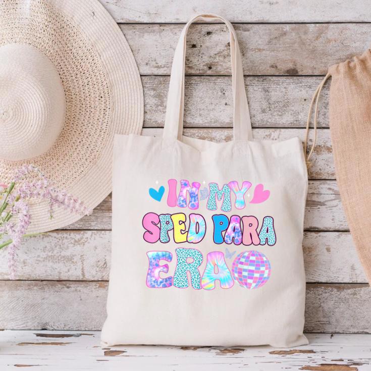Tie Dye Leopard Back To School In My Sped Para Era Canvas Tote Bag Tie Dye Leopard Back To School In My Sped Para Era Canvas Tote Bag
