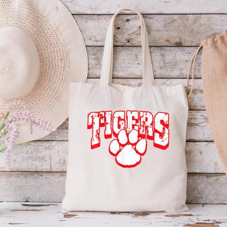 Tigers School Spirit Back To School R Canvas Tote Bag Tigers School Spirit Back To School R Canvas Tote Bag