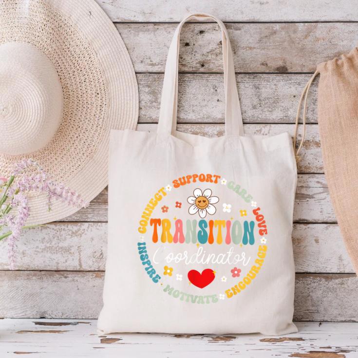 Transition Coordinator Appreciation Week Back To School Canvas Tote Bag Transition Coordinator Appreciation Week Back To School Canvas Tote Bag