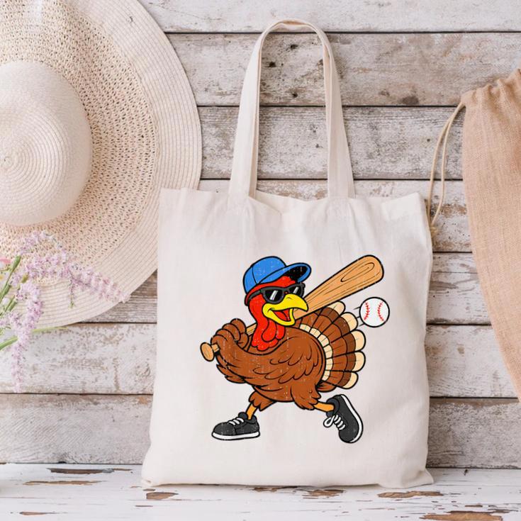 Turkey Baseball Thanksgiving Sports Humor Men Boy Kids Canvas Tote Bag Turkey Baseball Thanksgiving Sports Humor Men Boy Kids Canvas Tote Bag